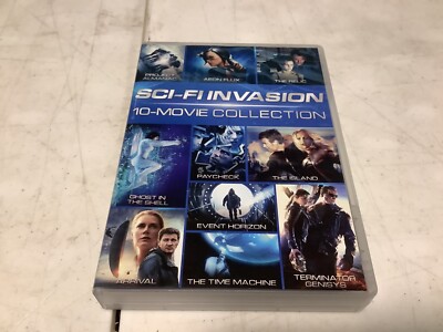 Sci-Fi Invasion 10 Movie Collection Arrival, Paycheck, The Relic, The Island