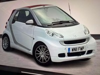 2011 smart FORTWO CABRIO CDI Passion 2dr Softouch Auto [2010] CONVERTIBLE DIESEL