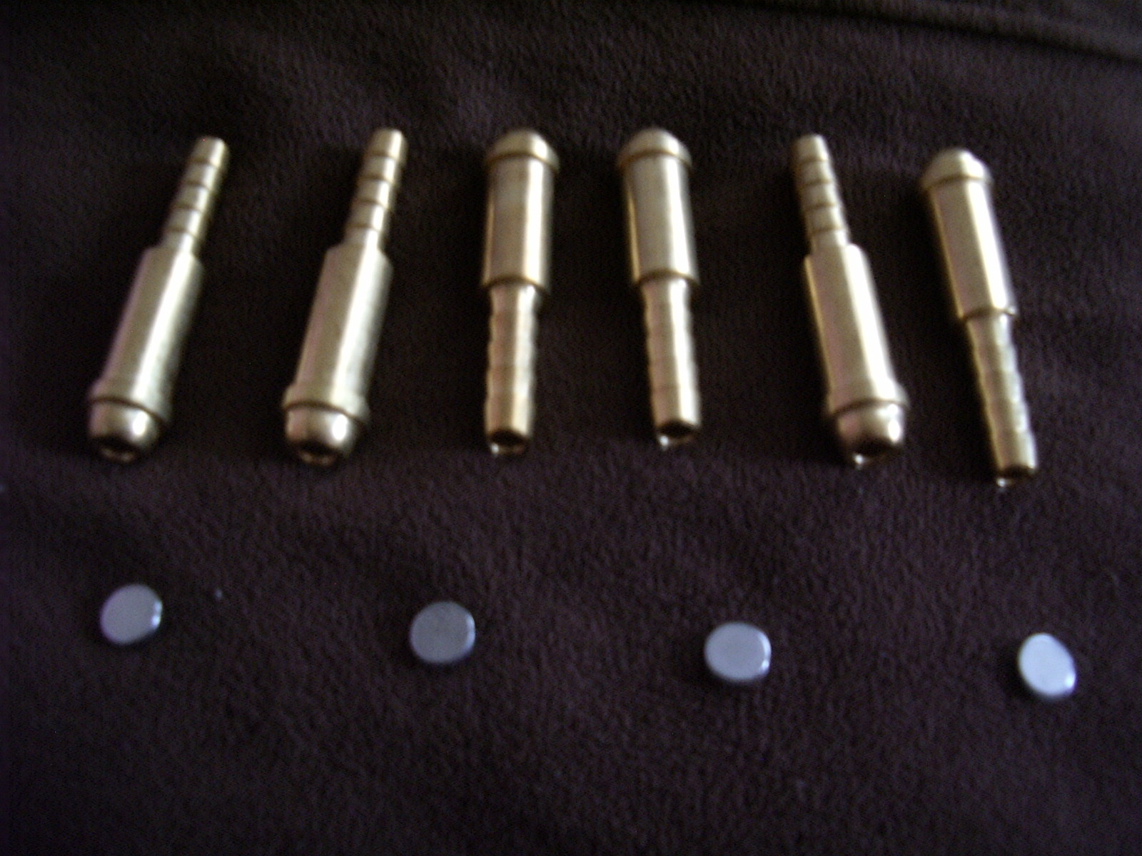 6-AW17 WESTERN WELDING FITTINGS +++ 4--2X8MM NEODYMIUM SUPER STRONG MAGNETS