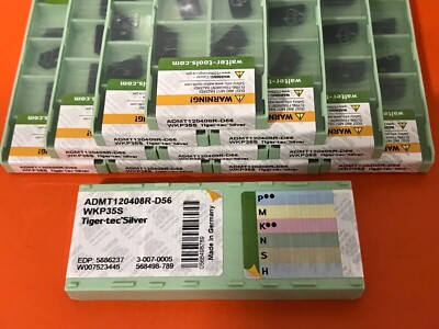 10 Stück Walter ADMT120408R-D56 WKP35S , 1 box !