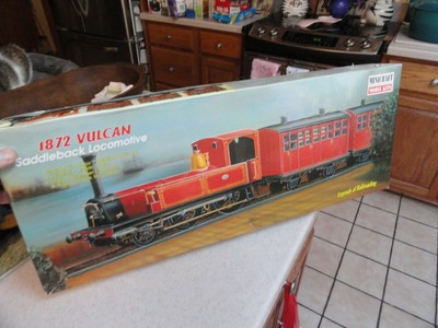 MINICRAFT 11103 1872 VULCAN SADDLEBACK LOCOMOTIVE MODEL BUILDING KIT NIB 1/45