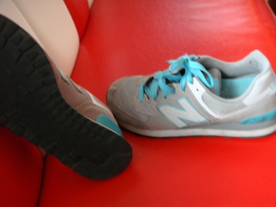 new balance grau türkis damen