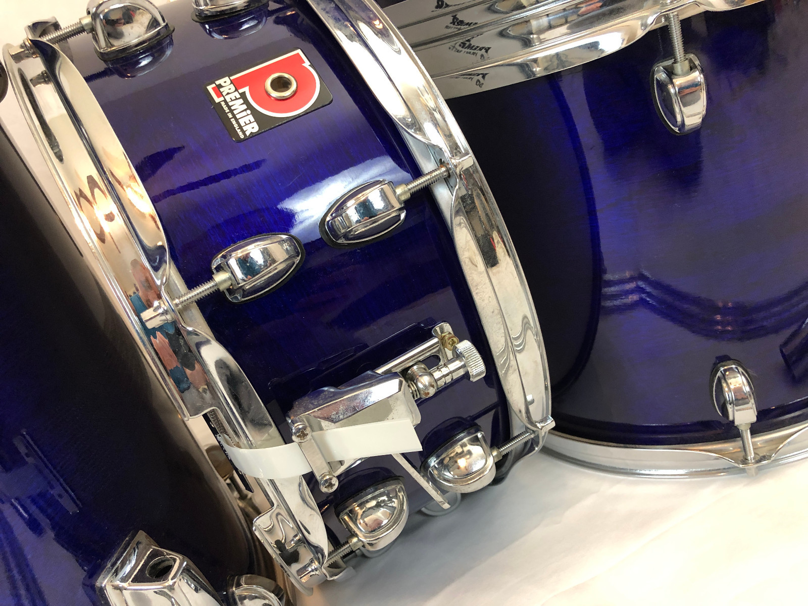 Premier XPK 5-Piece Drum Set in SL Sapphire Lacquer '97, 22