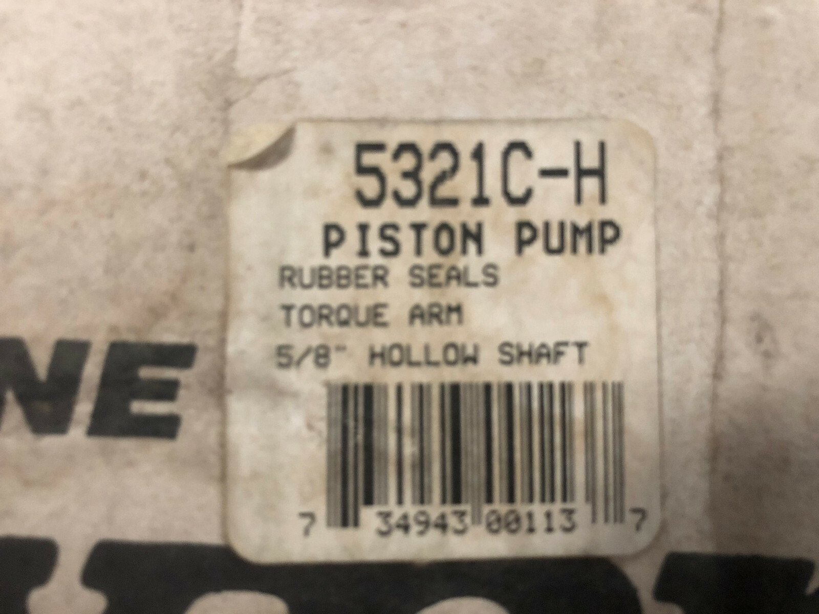 pump-Hypro sprayer piston