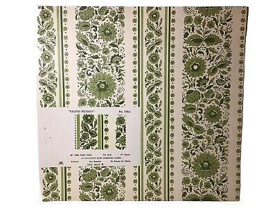 Vintage Wallpaper Sample Documentary Collection By York Grand Meissen YD4031