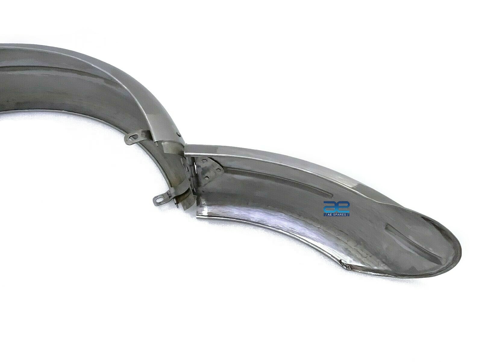 REAR MUDGUARD RAW STEEL FOR VINTAGE ARIEL RIGID WD 350 500CC 