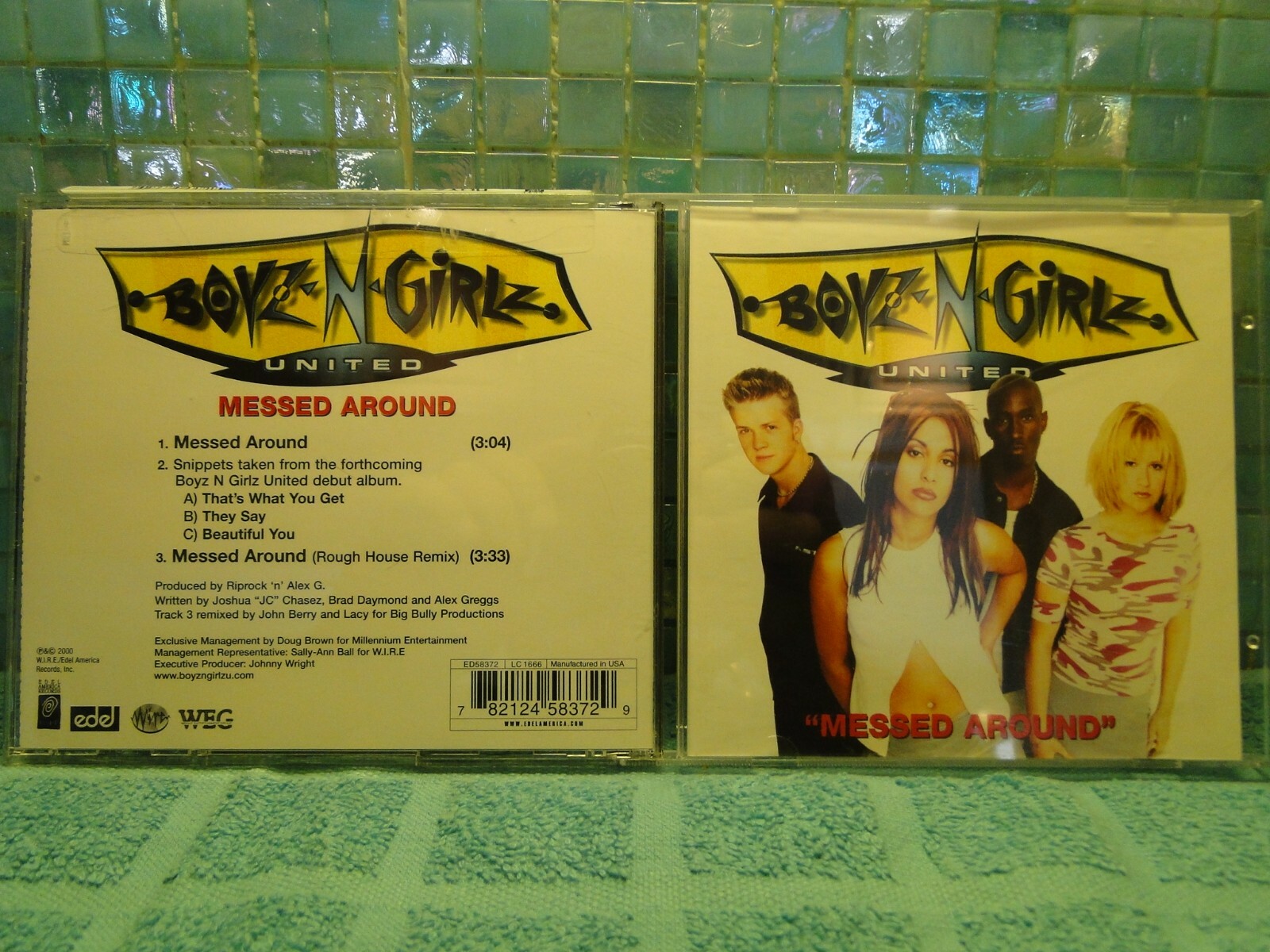 Boyz N Girlz United Messed Around Single CD -EXTRA CDs SHIP