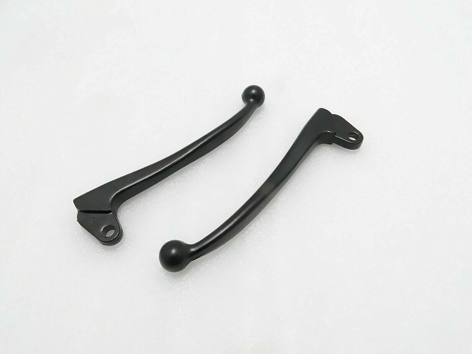 Brake And Clutch Lever Set Black For Yamaha RX100 RXS100 