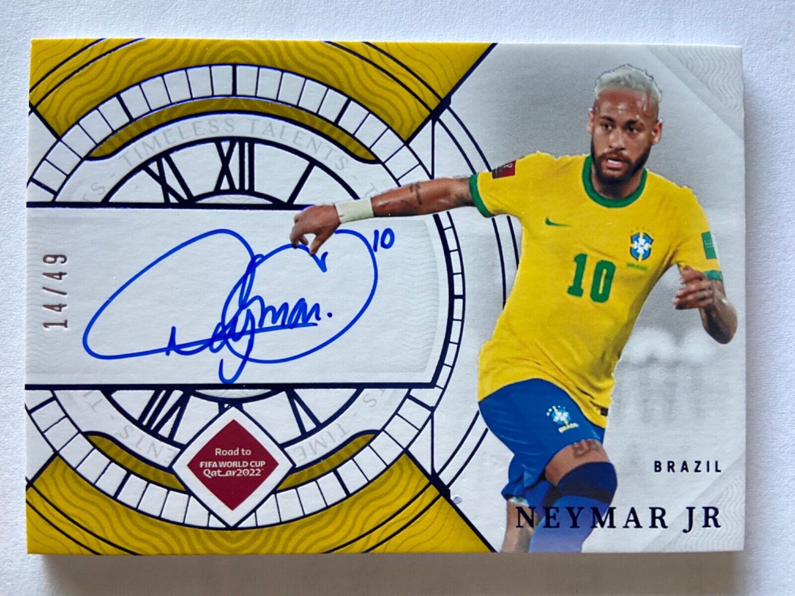 2022 National Treasures Neymar Jr Timeless Talents On Card 2022 National Treasures Neymar Jr Timeless Talents On Card