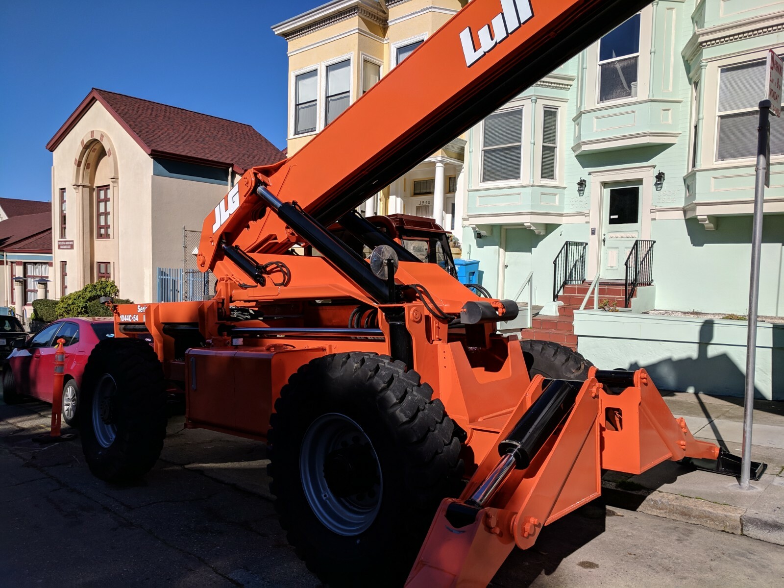 2002 LULL 1044C-54 54' 10,000LB TELESCOPIC REACH FORKLIFT DIESEL 4X4