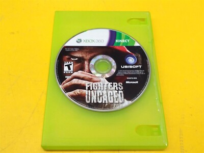       **BLANK CASE** Video Game Fighters Uncaged for Xbox 360 Kinect