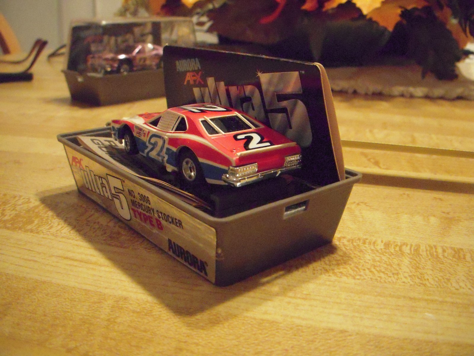 Ideal Vintage Aurora AFX Slot Car POLICE Van Magna-Traction Rack Pack MOPAR