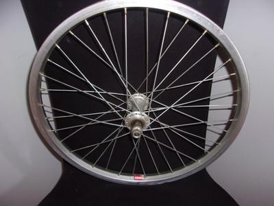 original Mongoose 20  Bmx front heat treated Wheel Old Mid School Vintage Bmx