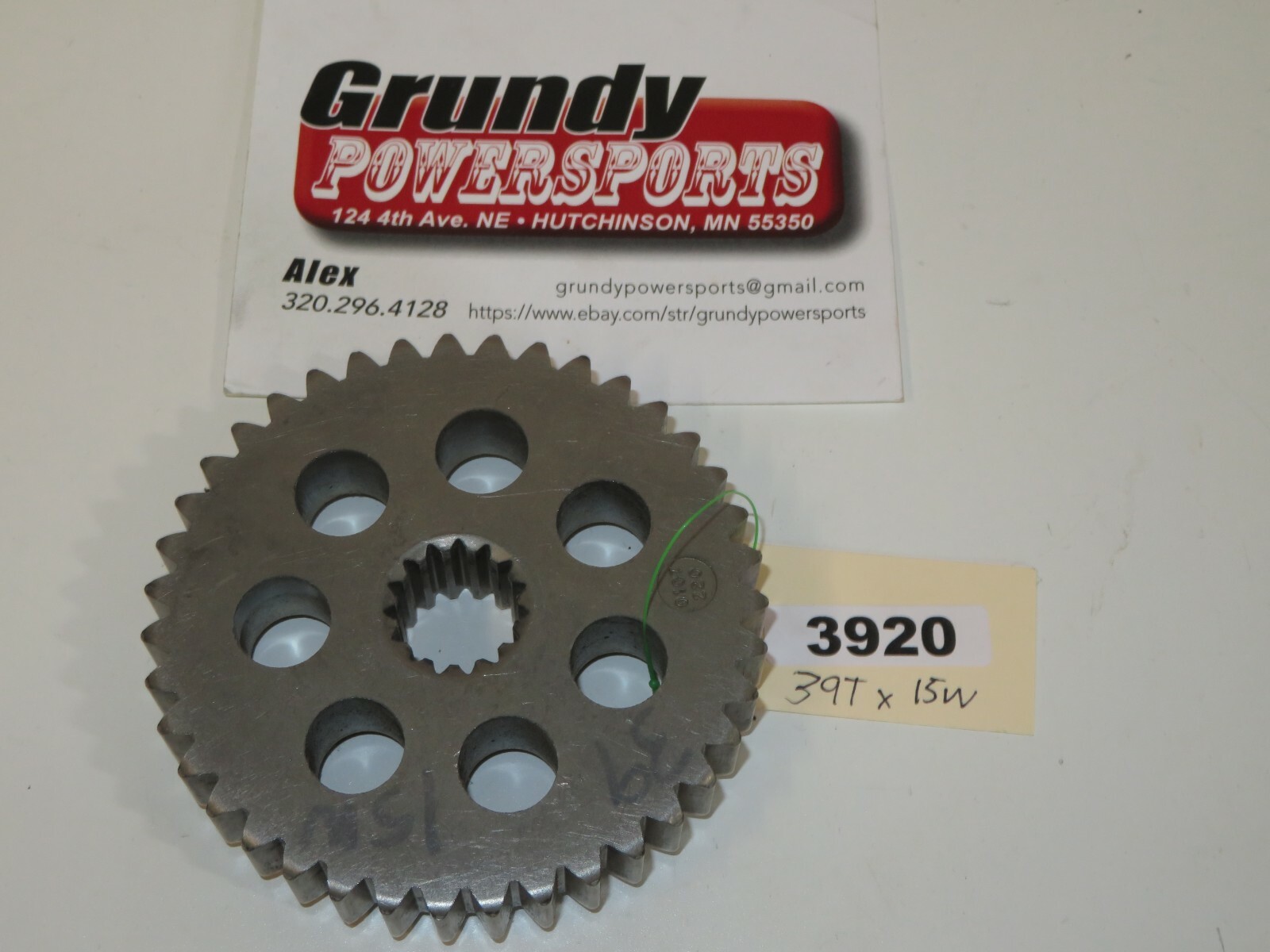 Polaris - 1997 Storm RMK - Lower Sprocket 39T x 15W