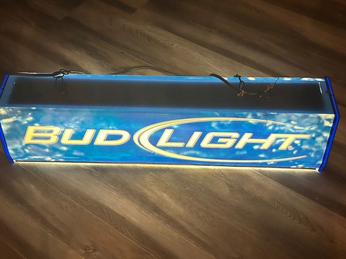 80s Rar! BUD LIGHT PUB BAR LIGHTバドライト BUD LIGHT バドライト ビール ビンテージ ライト ランプ