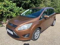 2015 Ford Grand C-Max 1.6 TDCi Zetec 5dr Brown 67k Miles Years MOT Warranty MPV 
