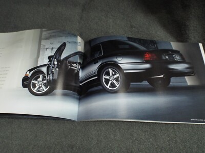 NOS Mercury Dealership Showroom Brochure 2003 Marauder Ford Dealer Promo Picture