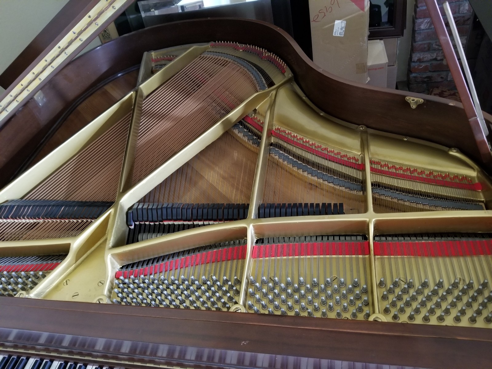Kawai baby grand piano