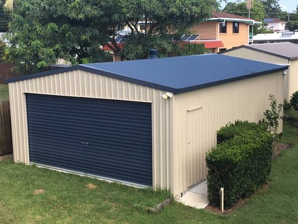 TOTAL SHEDS NEW Colorbond Kit Shed 15M (L) X 10M (W) X 3M 