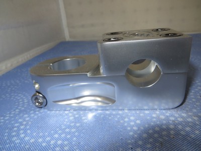 4427 SE Bikes Narler Stem Silver 55mm Retro BMX