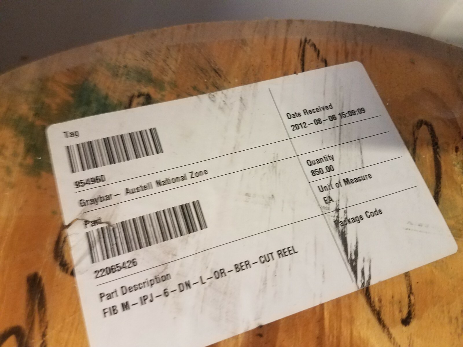 Armored Fiber 6 strand  multimode 62.5/125 cable Plenum indoor/outdoor