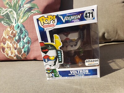 Funko Pop Metallic Voltron 6'' #471 Legendary Defender 37975 Lion Robot