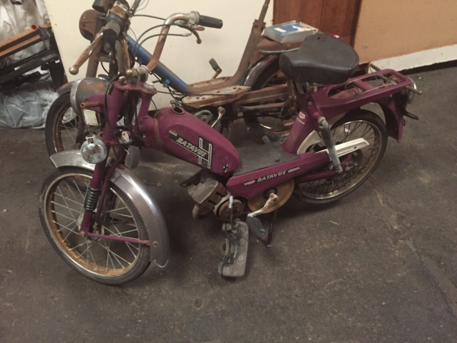 1970's Batavus Moped Parts Only For Parts Or Not Working for sale in