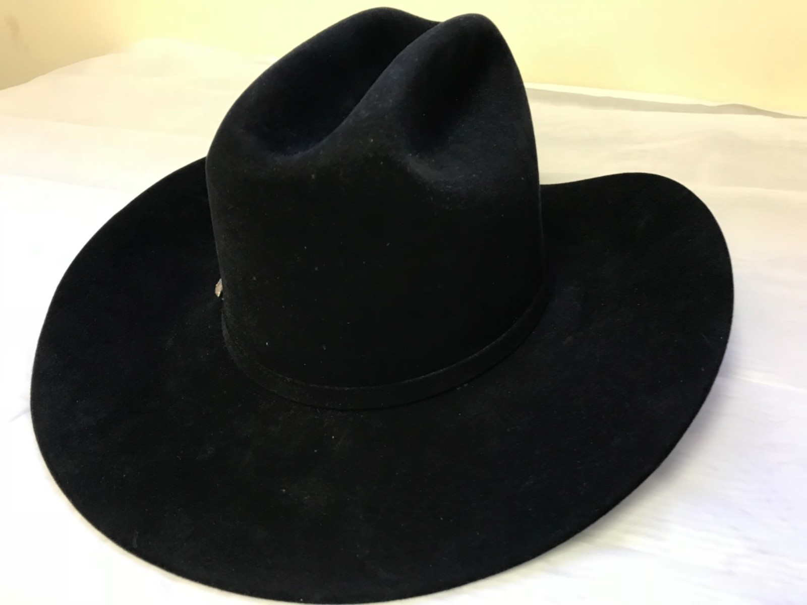Stetson El Patron black 6-7/8 cowboy hat