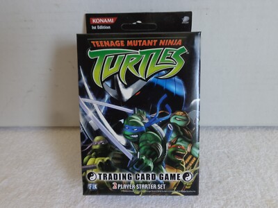 Konami Teenage Mutant Ninja Turtles Trading Card Game New Sealed