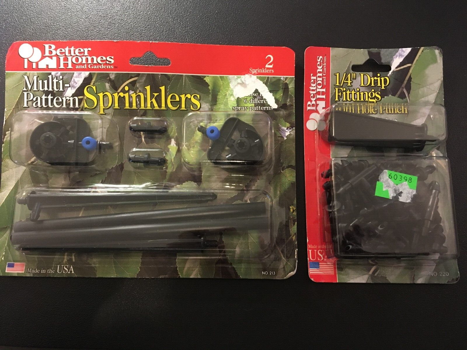 Lot of NEW Better Homes & Gardens Sprinkler Parts Accessory Drip Fittings