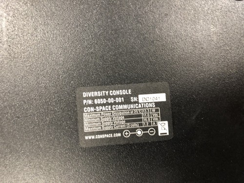 CON SPACE Searchcam entrylink hazmat wireless video system. No Cables.