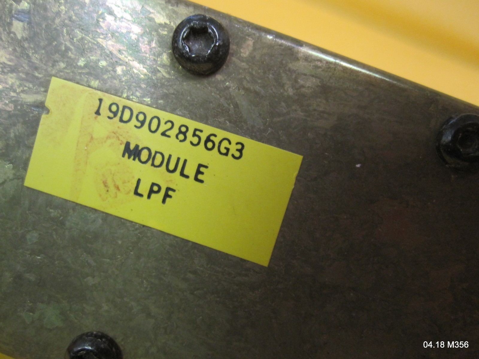 GE M/a Comm Mastr III Master Radio Repeater UHF Harmonic Low Pass Filter 902856G