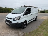 2017 FORD TRANSIT CUSTOM 2.0 TDCI 105BHP SWB  ROOF RACK  ULEZ EURO 6 EX BT FLEET