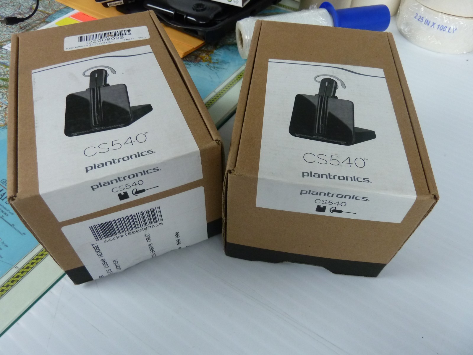 Plantronics CS540/HL10 Black Ear-Hook Headsets