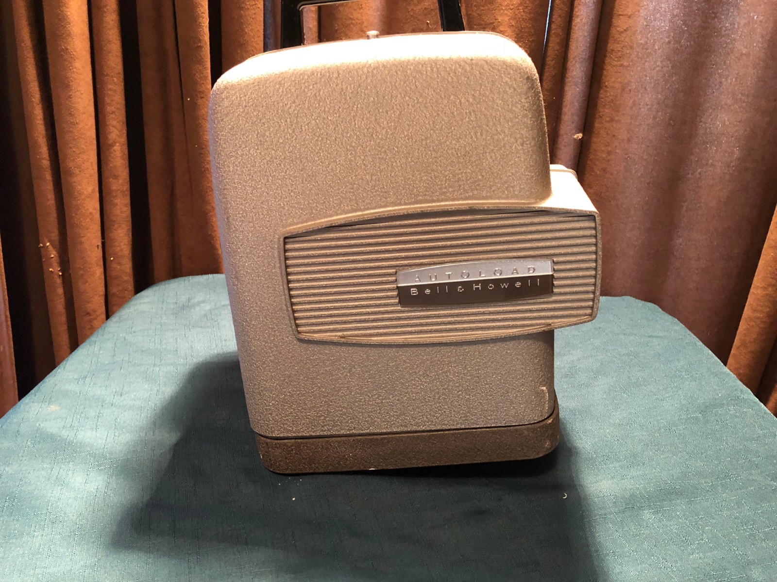 Vintage BELL & HOWELL 245PA Autoload 8mm Movie Projector Working +Reel NICE!!