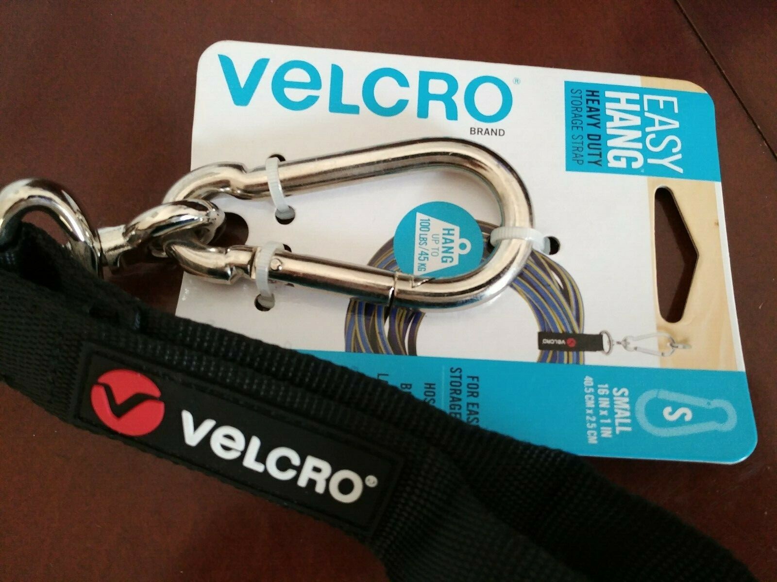 VELCRO Easy Hang Heavy-Duty Storage Strap Hook and Loop Hoses Bikes Ladder 100lb