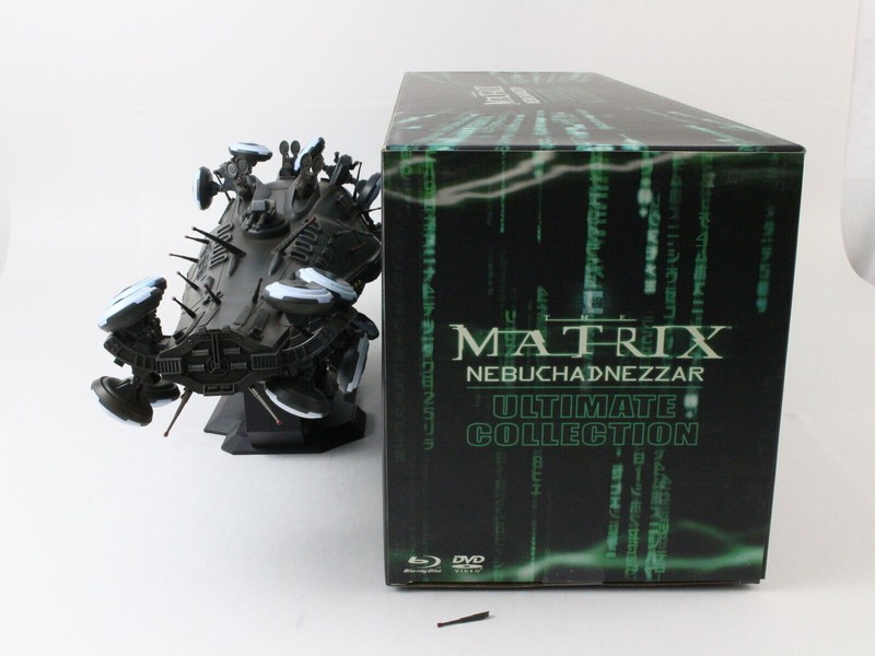 Matrix Nebuchadnezzar Ship Hot Toys for Display Includes Box USED