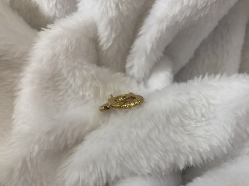 Pair of 14K Gold Hoop Earrings Solid Gold. Nice!