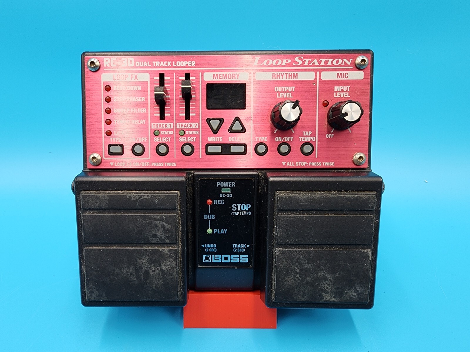 Boss RC-30 Loop Station Phrase Guitar Effect Pedal Twin