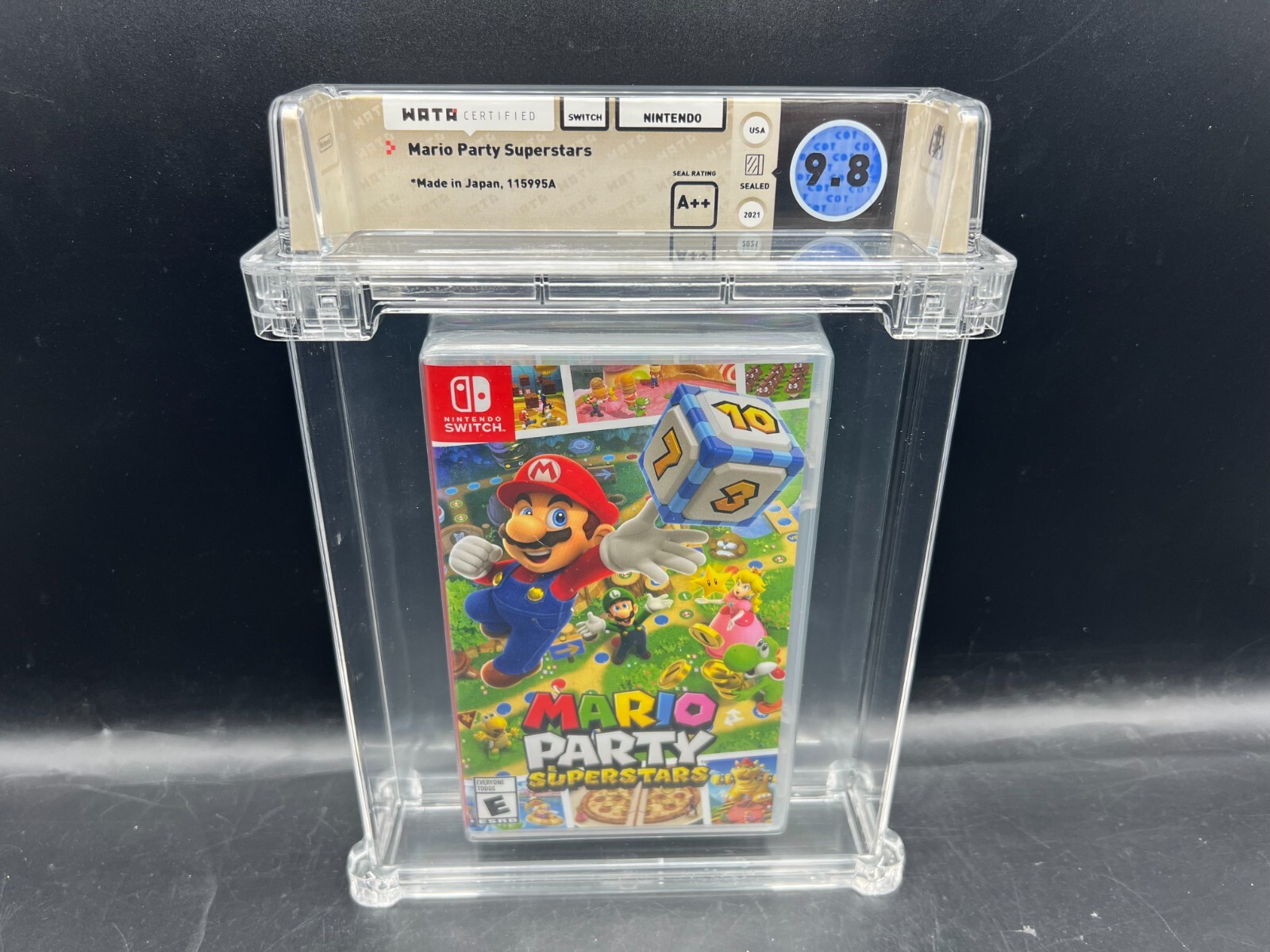Mario Party Superstars & マリオーカート8 Super Mario Party 8 PEACH Nintendo Game Card Top 2007