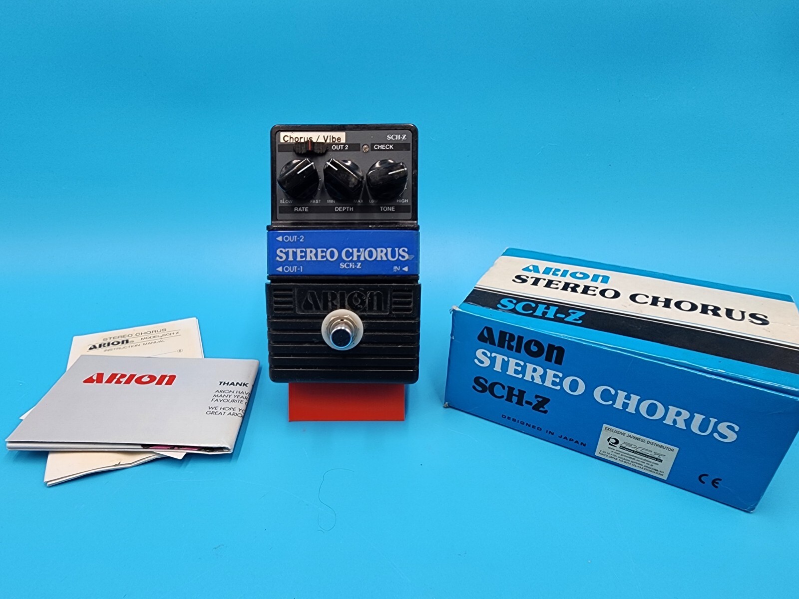 ARION SCH-Z E.W.S. ステレオコーラスエフェクター モデファイ ARION SCH-Z STEREO CHORUS【Supernice!エフェクター】