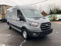 Brand New Ford Transit 350 LWB Leader 2.0L 130PS HEV Hybrid 6 Spd in Grey Matter