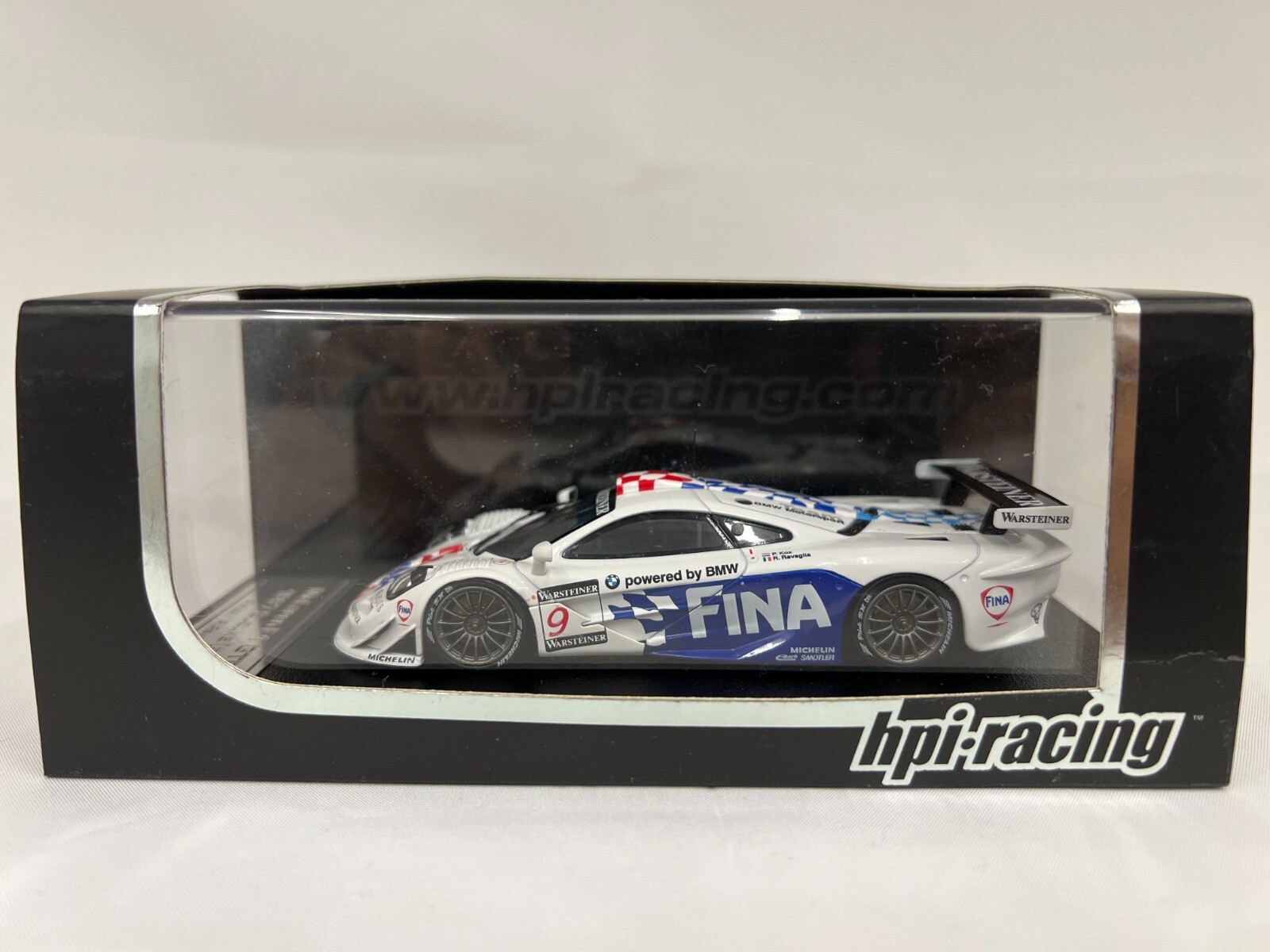 1/43 HPI Racing McLaren F1 GTR #9 1997 Suzuka Fina BMW 8245 1/43 HPI Racing McLaren F1 GTR #9 1997 Suzuka Fina BMW 8245