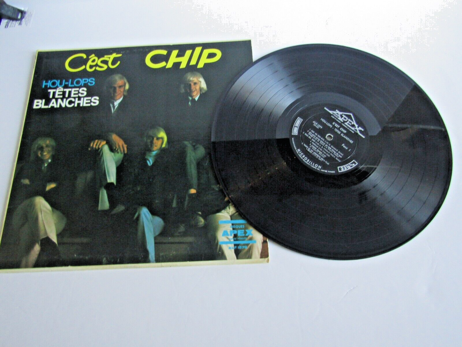 1-LP-RARE-LES HOU-LOPS-C'EST CHIP-APEX RECORDS-ALF-1579-CDN 1-LP-RARE-LES HOU-LOPS-C'EST CHIP-APEX RECORDS-ALF-1579-CDN