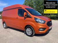 2020 Ford Transit Custom 2.0 EcoBlue 130ps High Roof Limited L2 H2 In Orange