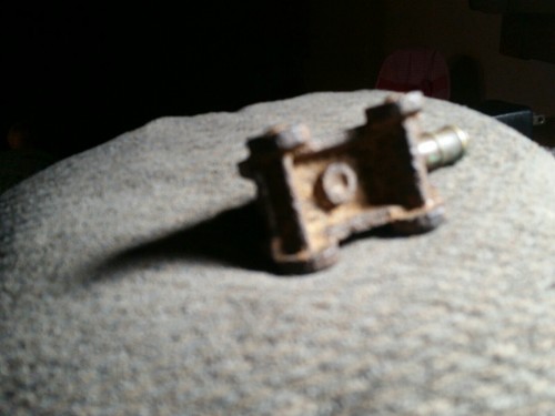 Vintage Old Fort Henry Small Cast Iron & Brass Souvenir Toy Cannon