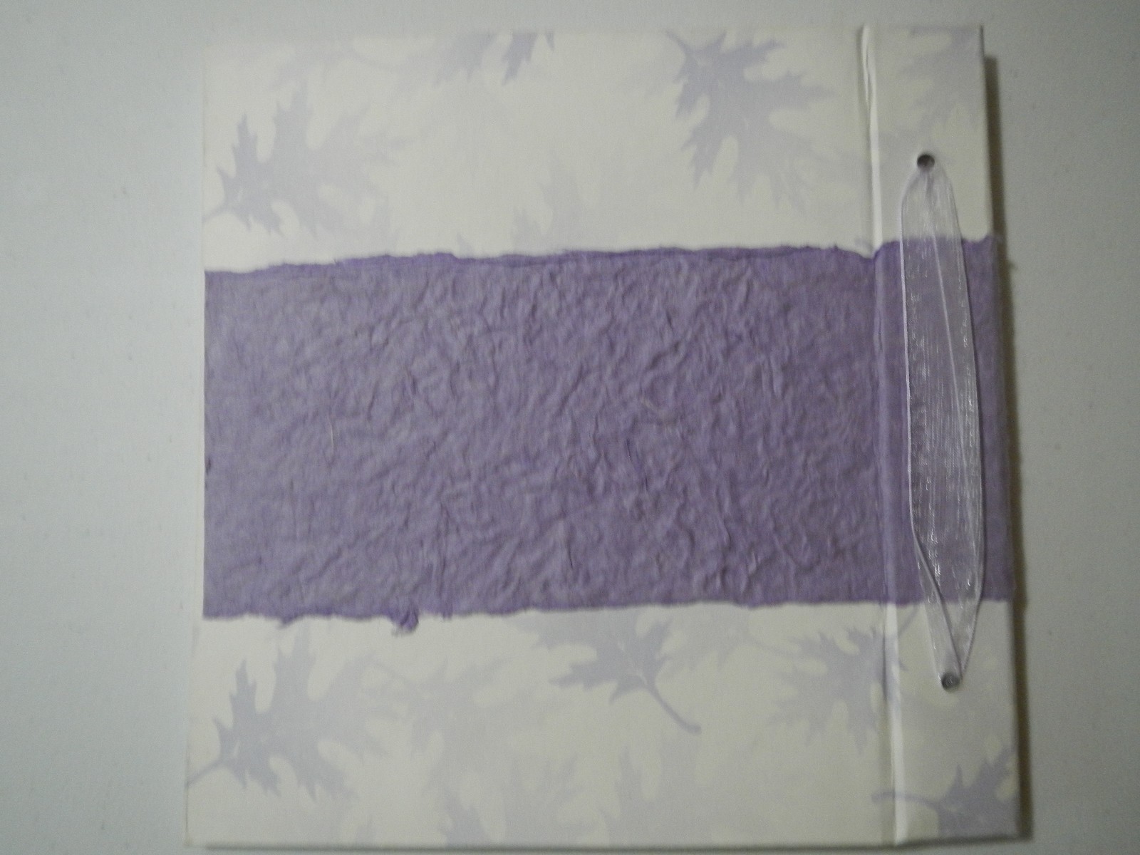 Miss Elizabeth's Purple Mulberry Scrapbook 8 pages included, acid & lignin free