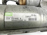 Peugeot 308 I CC T7 07-11 HDi 2,0 103KW Anlasser Starter Peugeot 308 I CC T7 07-11 29.09.2010 9646972280 gebraucht Vorschau 2