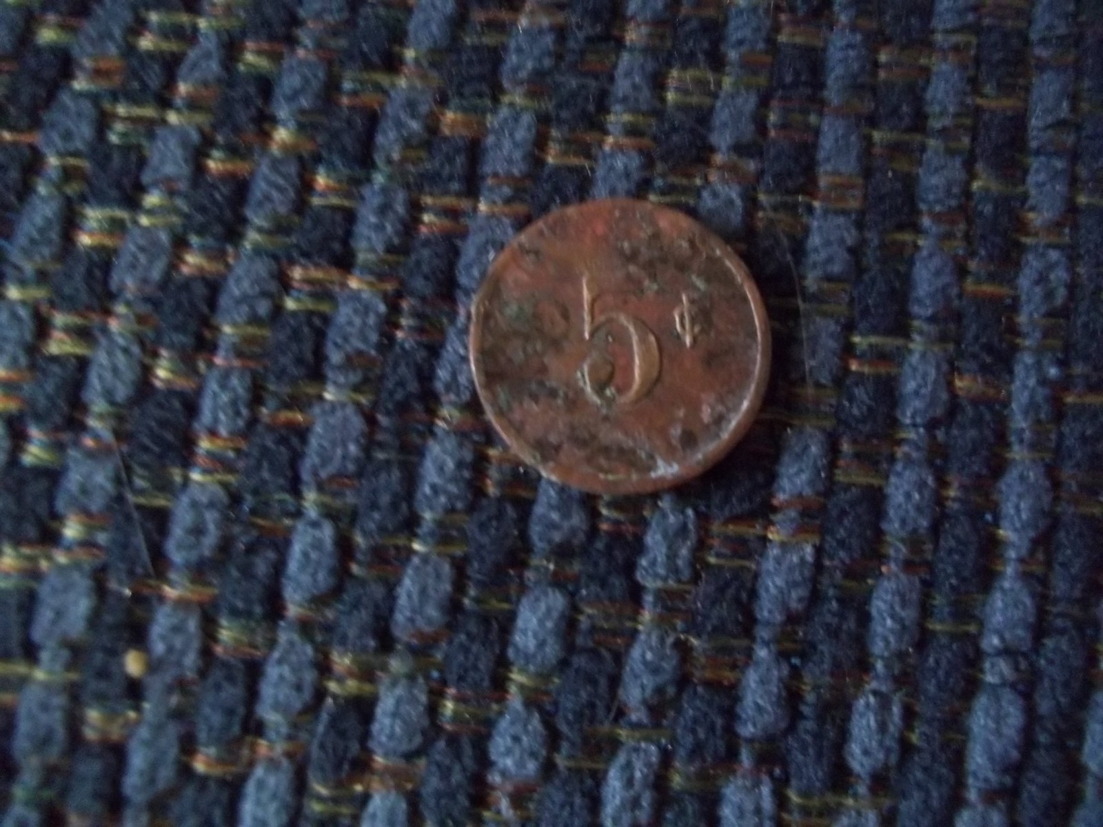 Token Maverick Delano Pool Hall 5c In Trade F. E. Standlee (Delano California)