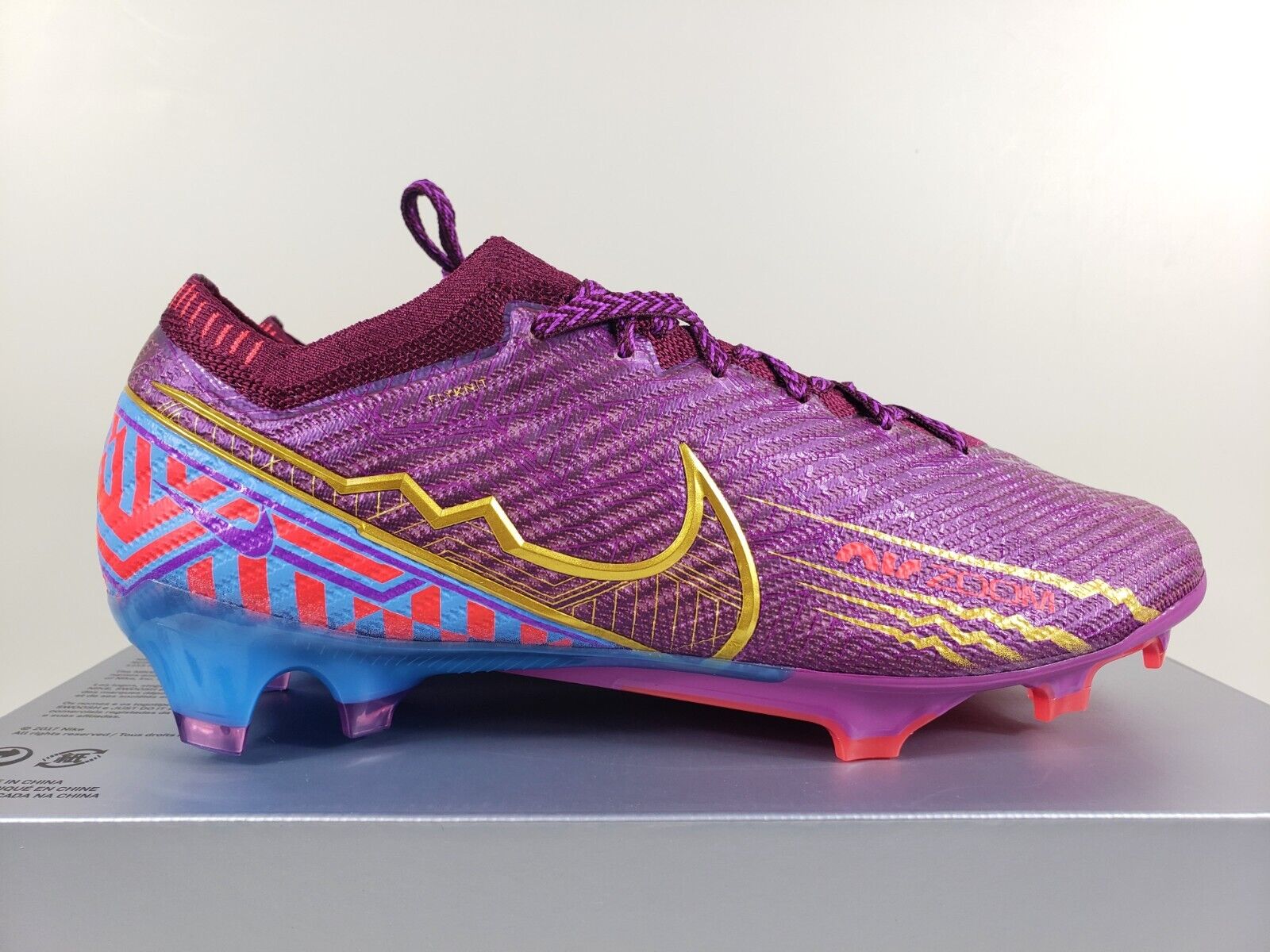 Nike Zoom Mercurial Vapor 15 Elite FG Men Size 10.5 Mbappe Nike Zoom Mercurial Vapor 15 Elite FG Men Size 10.5 Mbappe